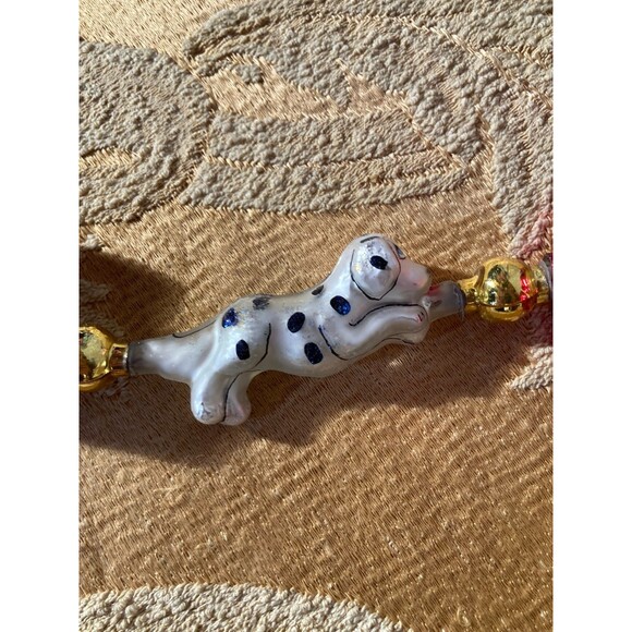 Christopher Radko Ruff N' Ready Garland 2001 Dalmatians Firetrucks Holidays - Picture 7 of 9